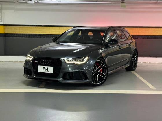 AUDI RS6 4.0 AVANT V8 32V BI-TURBO GASOLINA 4P TIPTRONIC AUDI RS6 4.0 AVANT V8 32V BI-TURBO GASOLINA 4P TIPTRONIC